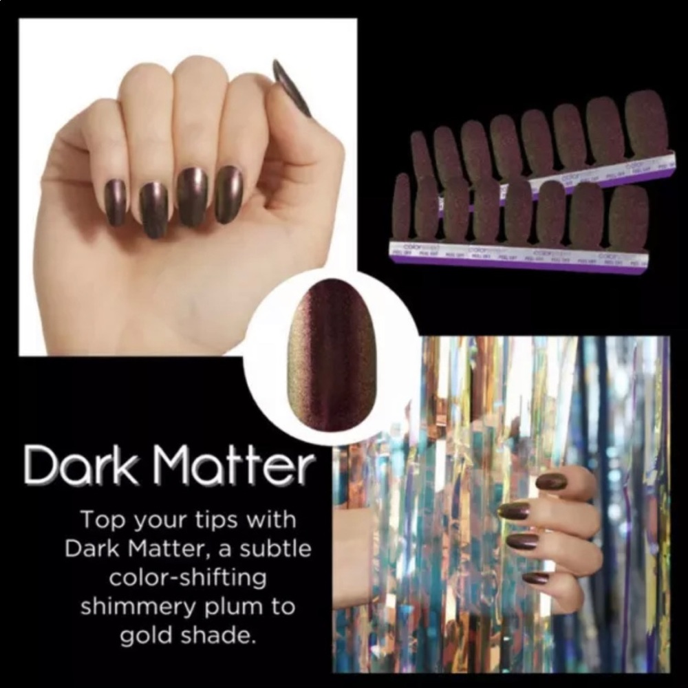 Color Street Nail Strips Dark Matter